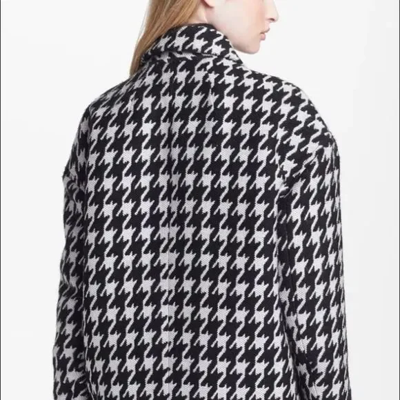 Theory Danvey Houndstooth Coat